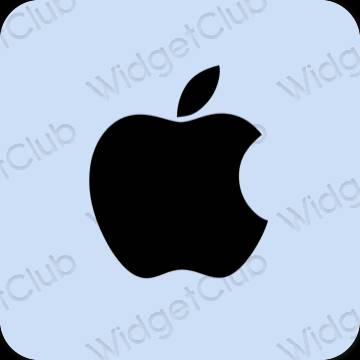 សោភ័ណ ពណ៌ស្វាយ Apple Store រូបតំណាងកម្មវិធី