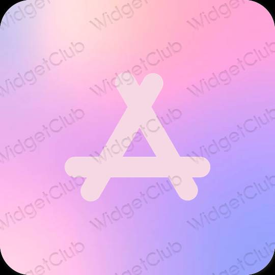 Esthetische AppStore app-pictogrammen