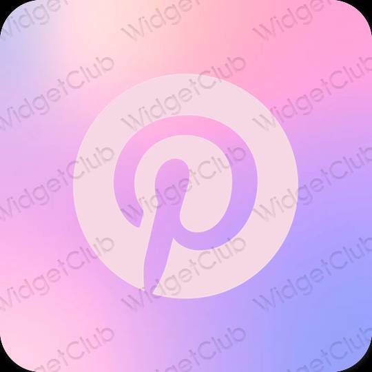 Icone delle app Pinterest estetiche