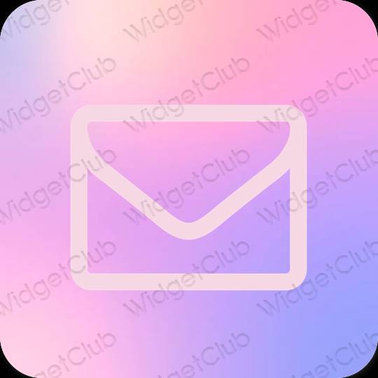 Esthetische Mail app-pictogrammen