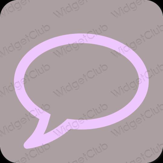 Esthetische Messages app-pictogrammen