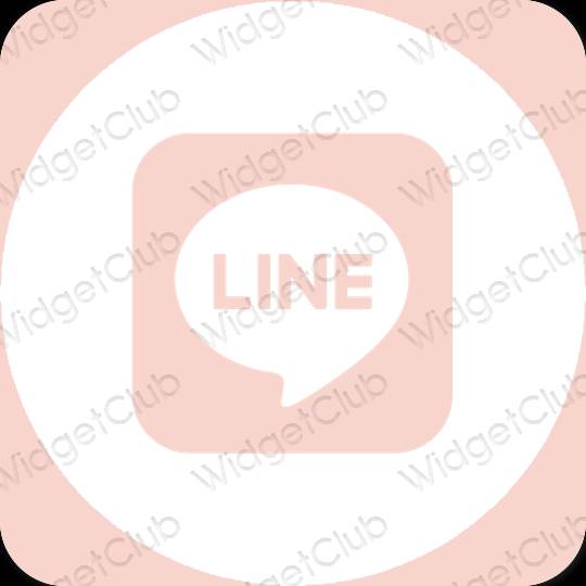 Aesthetic LINE app icons