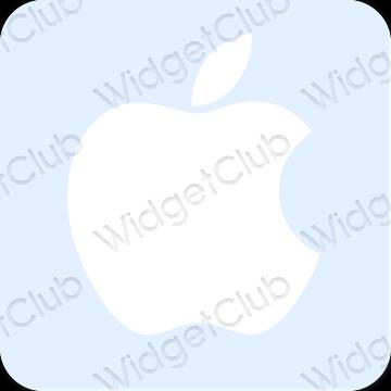 Esztétika lila Apple Store alkalmazás ikonok