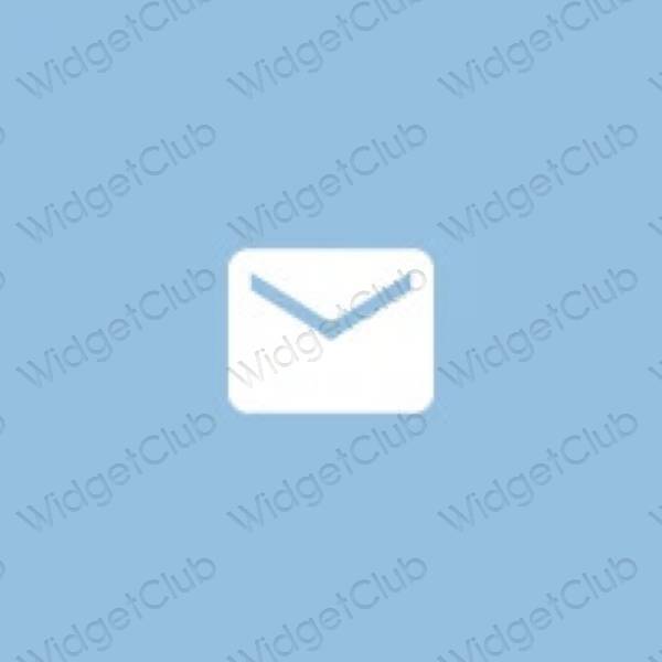 نمادهای برنامه زیباشناسی Mail