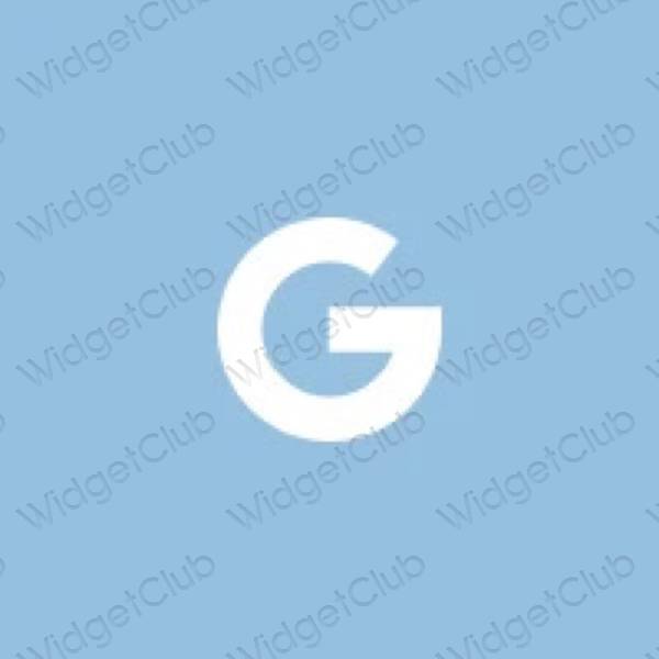 Aesthetic Google app icons