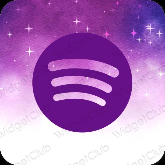 Estetik Spotify proqram nişanları