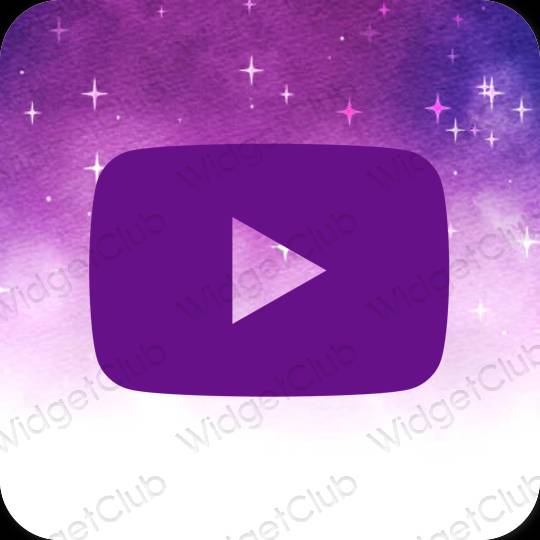 نمادهای برنامه زیباشناسی Youtube