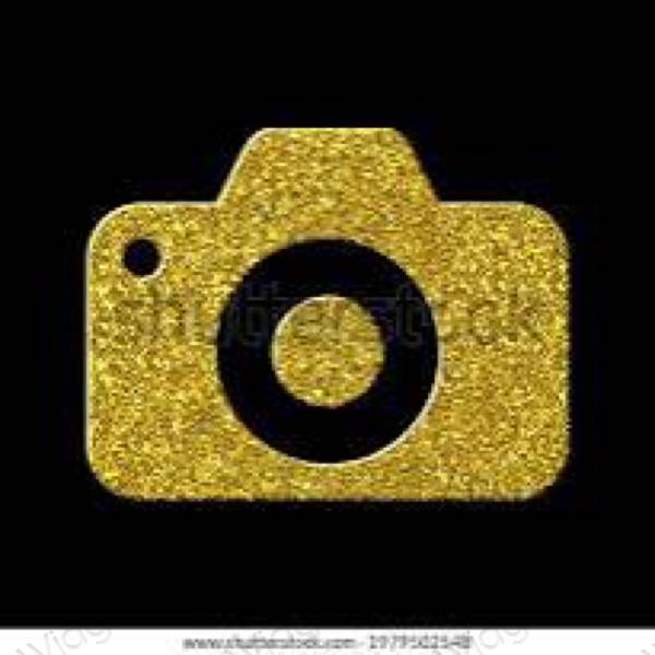 Aesthetic black Camera app icons