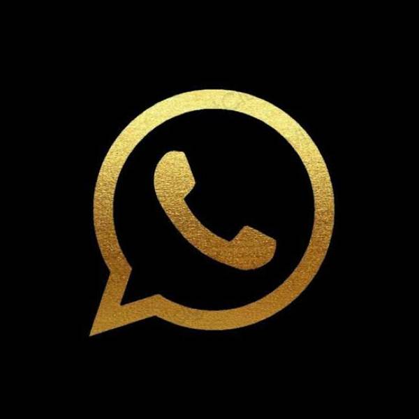 Aesthetic black Messenger app icons