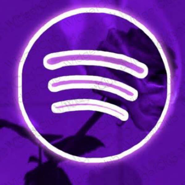 Aesthetic blue Spotify app icons