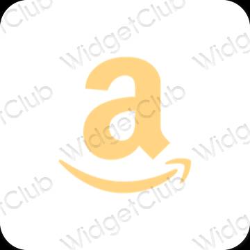 Esthetische Amazon app-pictogrammen