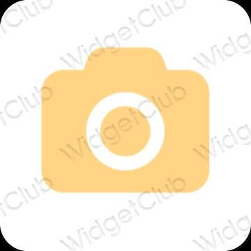 Esthetische Camera app-pictogrammen