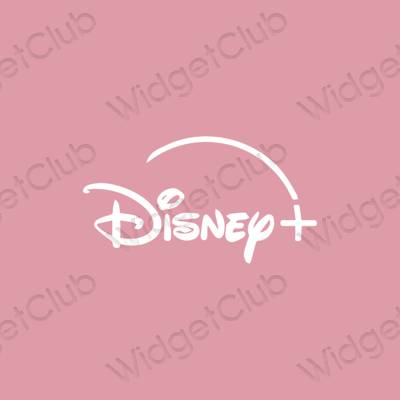 Estetické ikony aplikací Disney