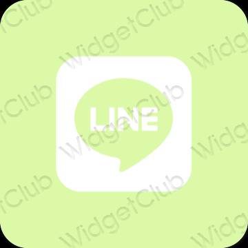 Ästhetische LINE App-Symbole