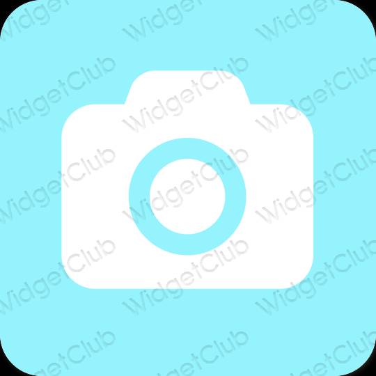 Esthetische Camera app-pictogrammen