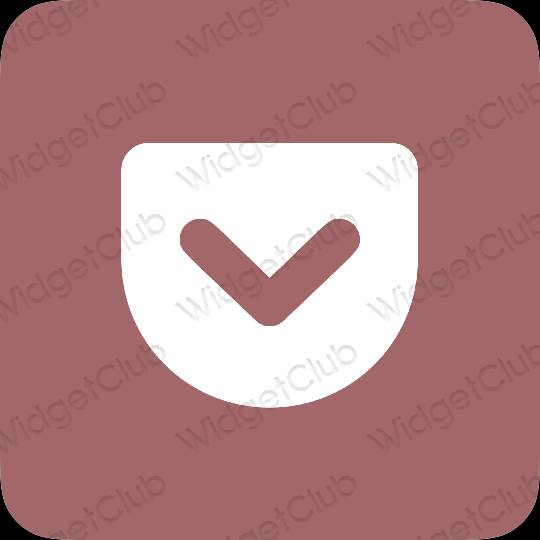 Aesthetic Pocket app icons
