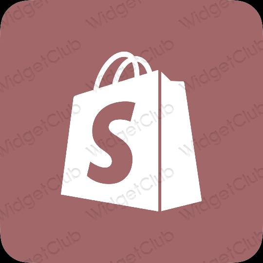 Estetske Shopify ikone aplikacij