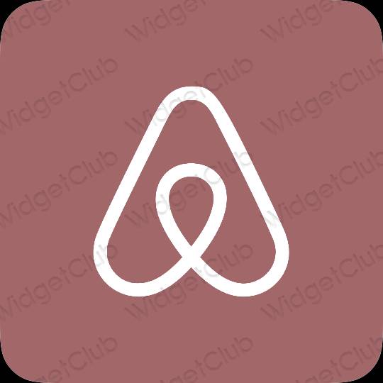 Aesthetic Airbnb app icons