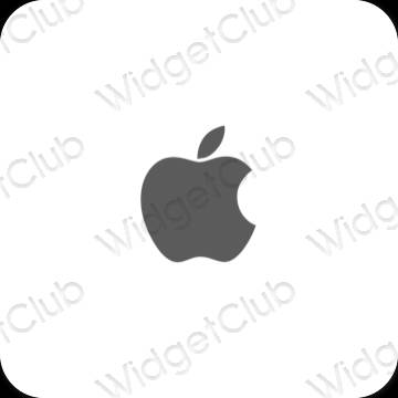 Esthetische Apple Store app-pictogrammen