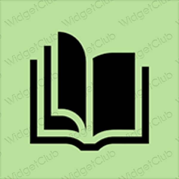 Æstetiske Books app-ikoner
