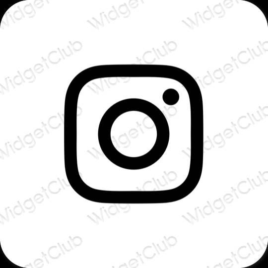 Ästhetische Instagram App-Symbole