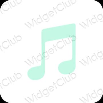 Ästhetische Apple Music App-Symbole