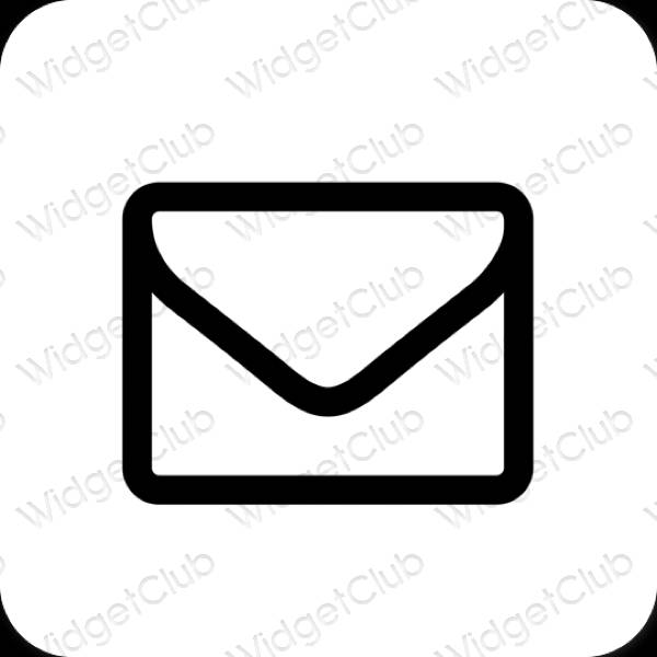 Aesthetic Mail app icons