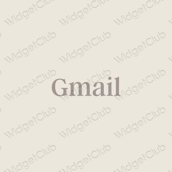 Esteetilised Gmail rakenduste ikoonid