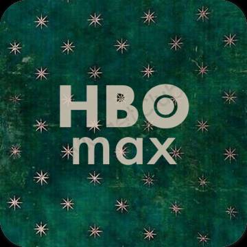 ベージュ HBO MAX おしゃれアイコン画像素材