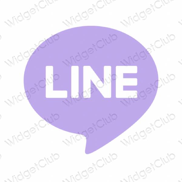 Estetske LINE ikone aplikacija