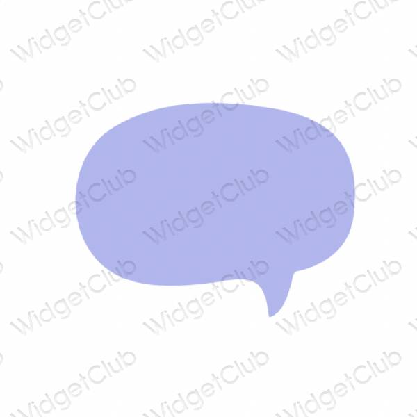 جمالية Messages أيقونات التطبيقات