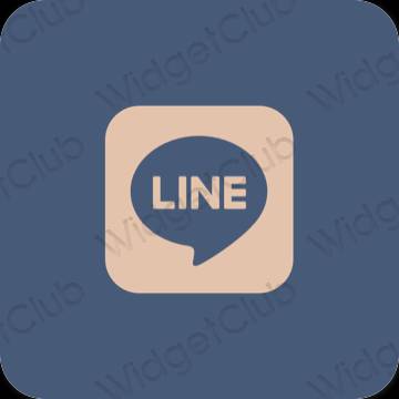 نمادهای برنامه زیباشناسی LINE