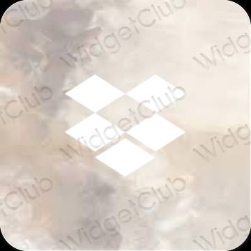 Icone delle app Dropbox estetiche