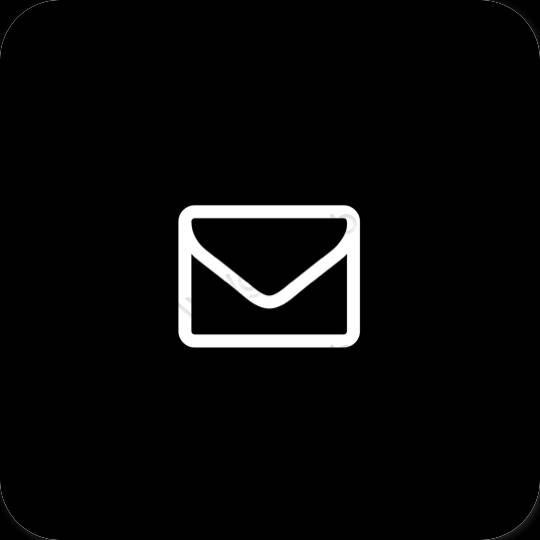 សោភ័ណ ខ្មៅ Mail រូបតំណាងកម្មវិធី