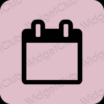 Aesthetic Calendar app icons