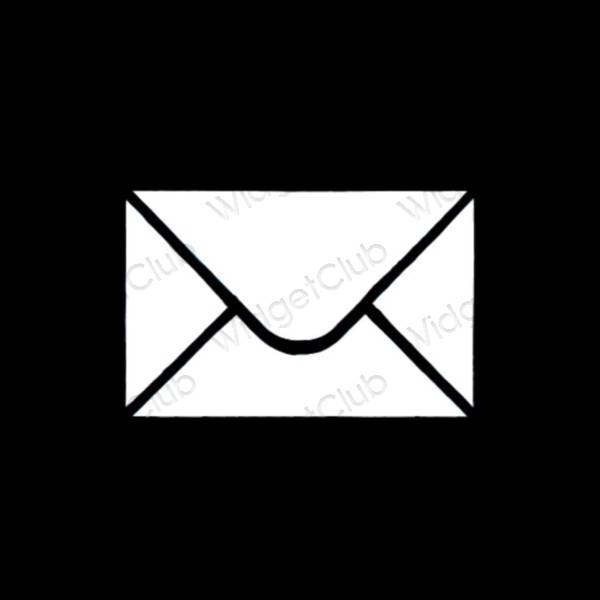 Icônes d'application Mail esthétiques