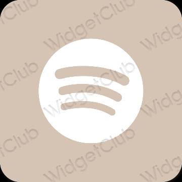 Estética Spotify iconos de aplicaciones