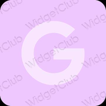 Aesthetic Google app icons