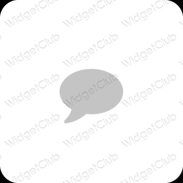 Esthetische Messages app-pictogrammen