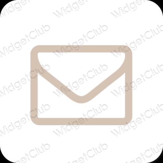 Esthetische Mail app-pictogrammen