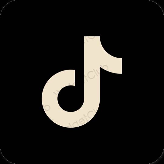 TikTok おしゃれアイコン画像素材