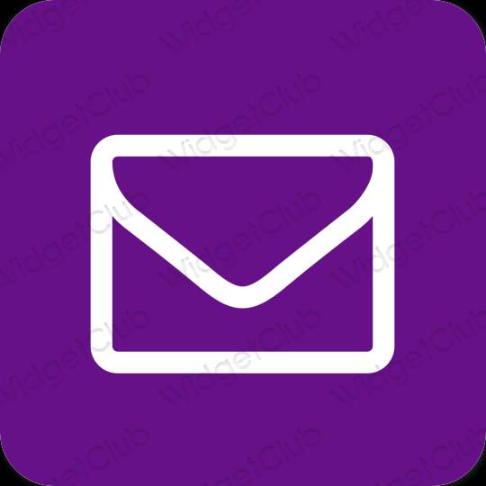 Estética Mail iconos de aplicaciones