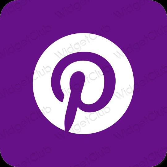 Æstetiske Pinterest app-ikoner