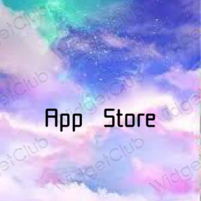 جمالية AppStore أيقونات التطبيقات