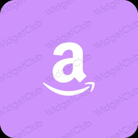 Ästhetische Amazon App-Symbole