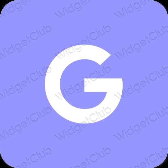 Aesthetic Google app icons