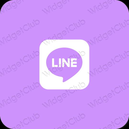 រូបតំណាងកម្មវិធី LINE សោភ័ណភាព