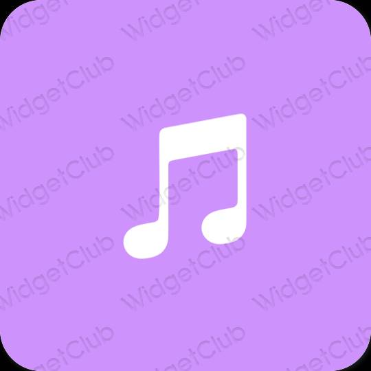 Estética Apple Music iconos de aplicaciones