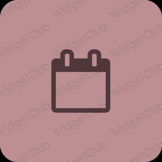 Aesthetic Calendar app icons