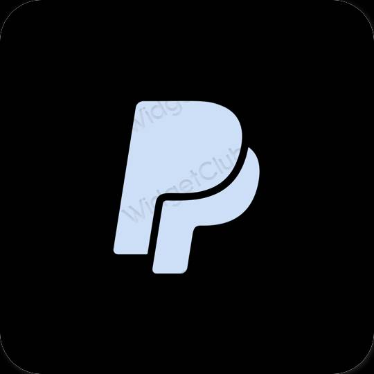 Эстетические Paypal значки приложений